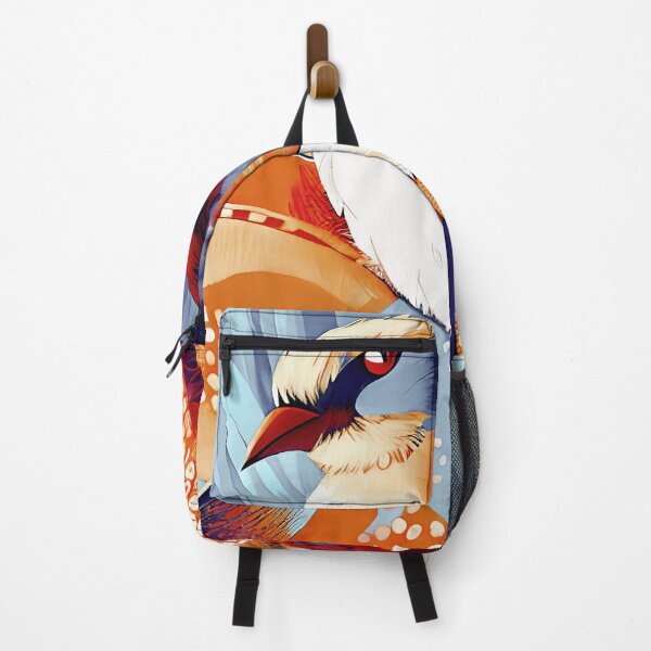 Item preview, Sienna and Gray Stylized Bird designed and sold by Dana Roper.