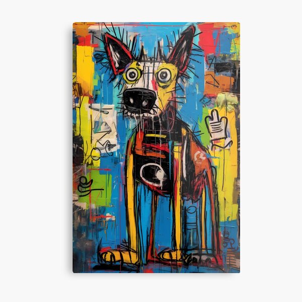 Item preview, Dog Art: Vibrant Abstract Colorful. designed and sold by GiveMeMood.