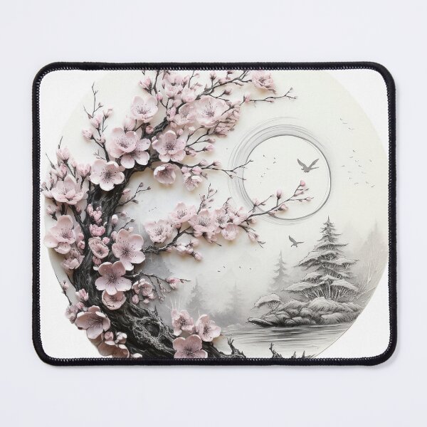 Item preview, "Ephemeral Elegance: Cherry Blossom Serenade" designed and sold by Vardia.