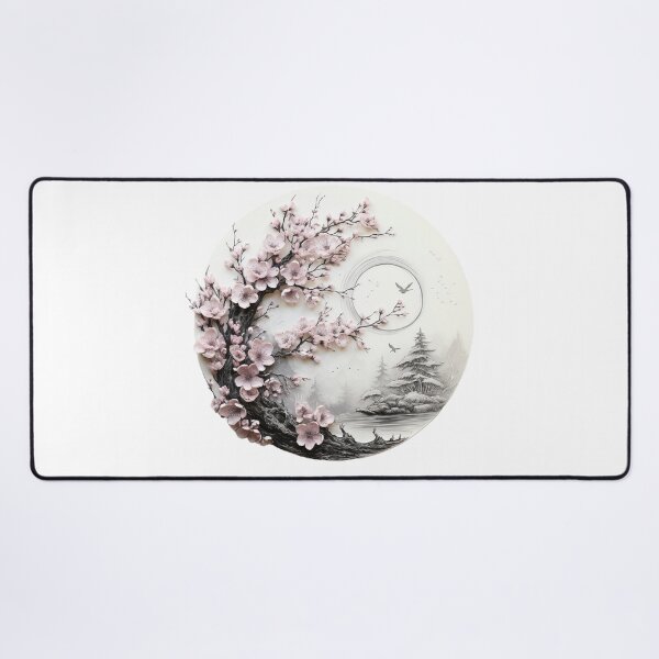 Item preview, "Ephemeral Elegance: Cherry Blossom Serenade" designed and sold by Vardia.