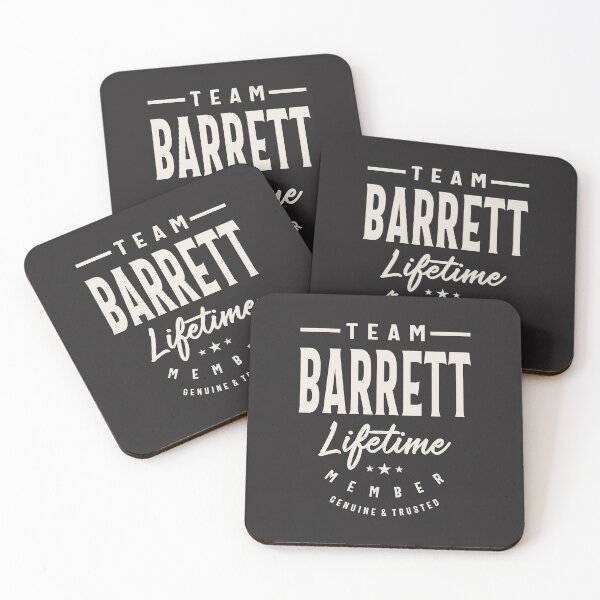 Item preview, Team Barrett Lifetime Member Barrett Name   designed and sold by cidolopez.