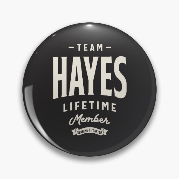 Artikelvorschau, Team Hayes Lifetime-Mitglied Hayes Name entworfen und verkauft von cidolopez.