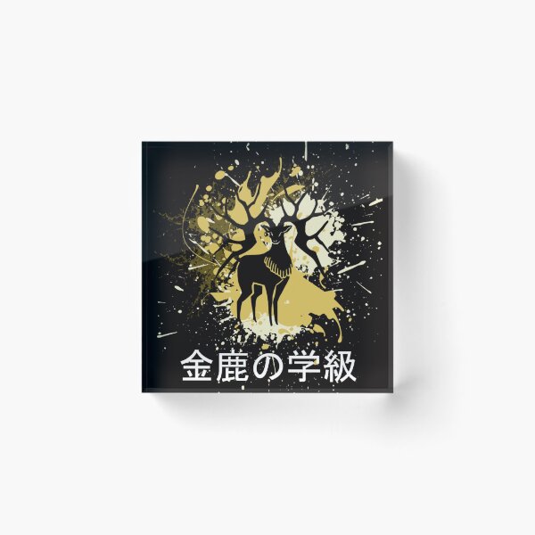 Item preview, Golden Deer - Yellow Splatter Design - Japanese Aesthetic  designed and sold by ANTHOWILLIA.