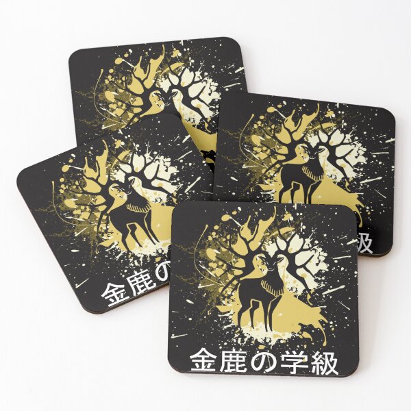 Item preview, Golden Deer - Yellow Splatter Design - Japanese Aesthetic  designed and sold by ANTHOWILLIA.