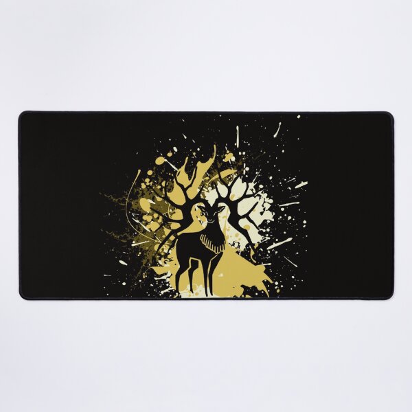 Item preview, Golden Deer - Yellow Splatter Design - Japanese Aesthetic  designed and sold by ANTHOWILLIA.
