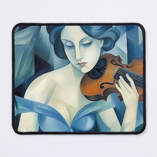 Item preview, Cubist Impressions: Blue Symphonies in Modern Art designed and sold by Piotrek0001.