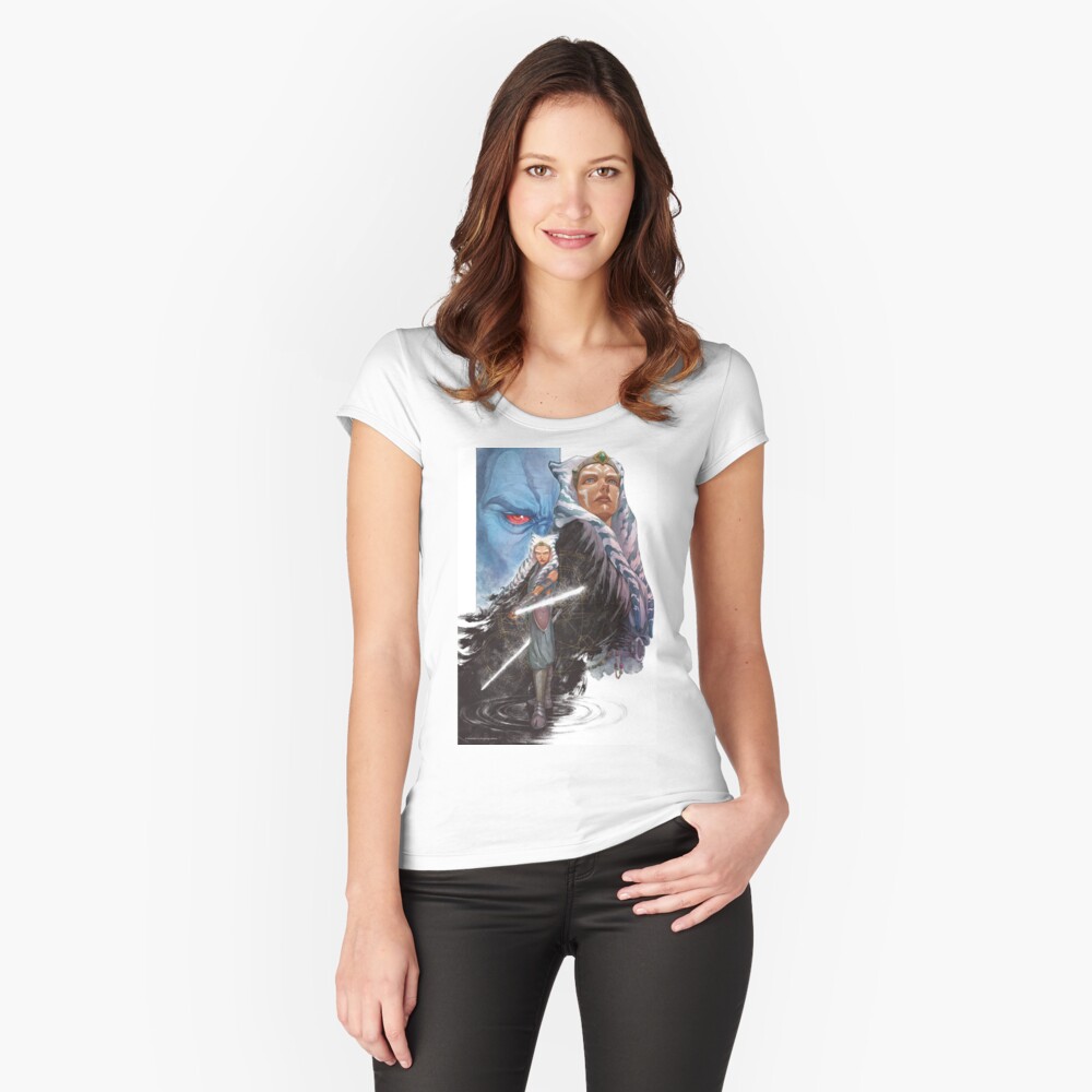 Item preview, Fitted Scoop T-Shirt designed and sold by WolfgangLeBlanc.