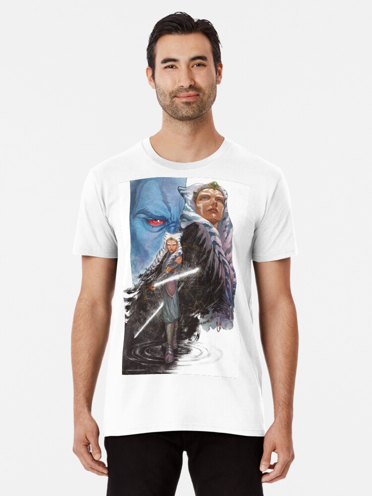 Thumbnail 1 of 6, Premium T-Shirt, Ahsoka Tano by Wolfgang LeBlanc designed and sold by WolfgangLeBlanc.