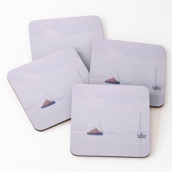 Item preview, Lifeboat and Cruiseships at Sea Weymouth Dorset designed and sold by Marie Clapton.