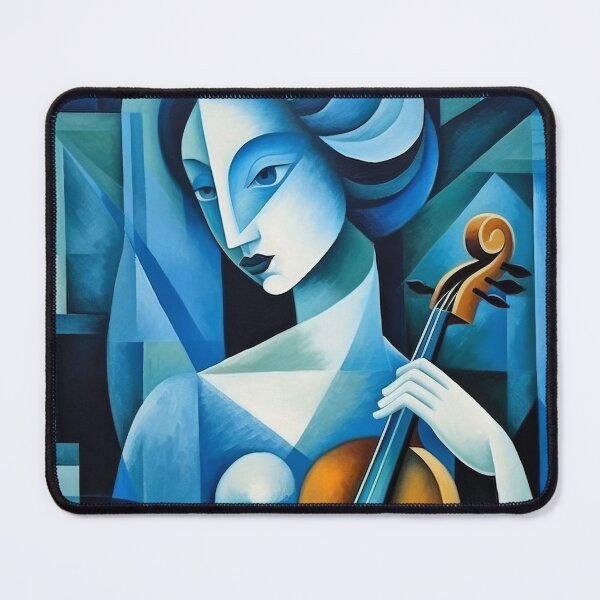 Item preview, Cubist Impressions: Blue Symphonies in Modern Art designed and sold by Piotrek0001.