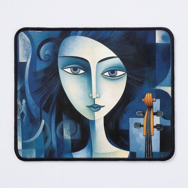 Item preview, Cubist Impressions: Blue Symphonies in Modern Art designed and sold by Piotrek0001.
