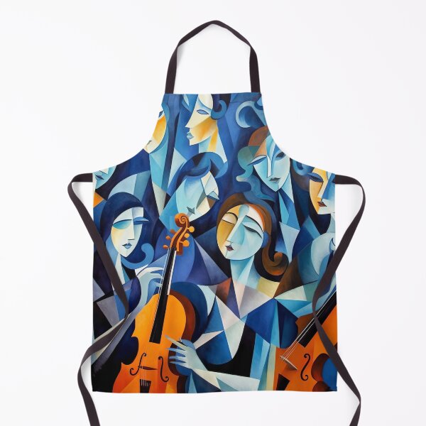 Item preview, Cubist Impressions: Blue Symphonies in Modern Art designed and sold by Piotrek0001.