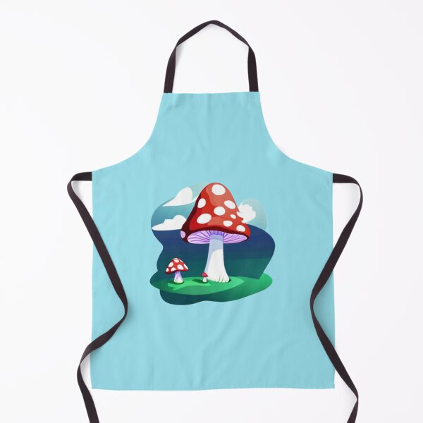 Item preview, Red and white toadstool mushrooms designed and sold by LindaCooke.