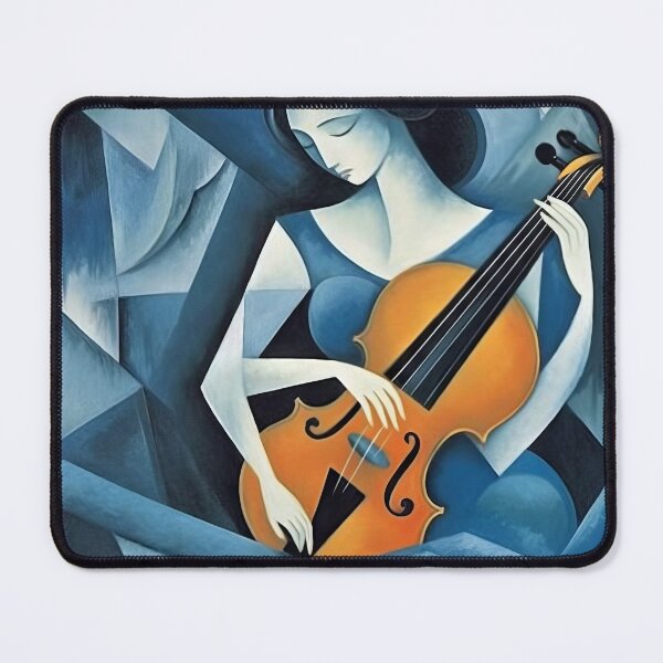Item preview, Cubist Impressions: Blue Symphonies in Modern Art designed and sold by Piotrek0001.