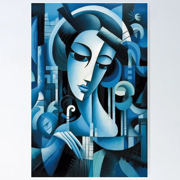 Cubist Impressions: Blue Symphonies in Modern Art