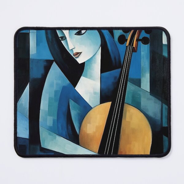 Item preview, Cubist Impressions: Blue Symphonies in Modern Art designed and sold by Piotrek0001.