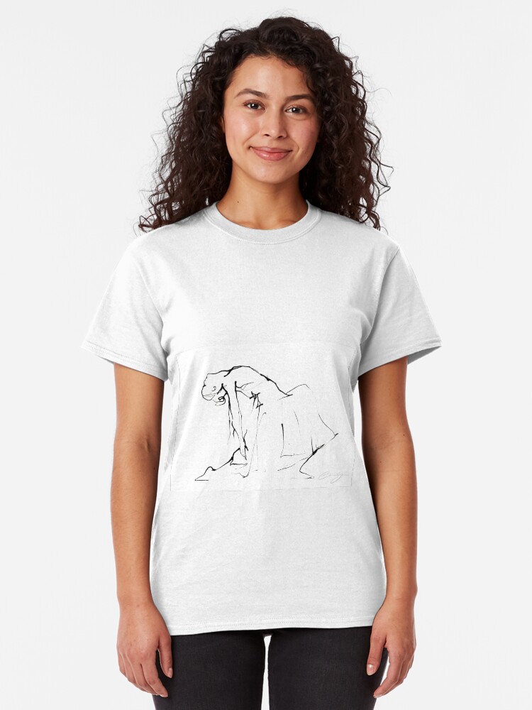 Alternate view of Ballet Dance Drawing Classic T-Shirt