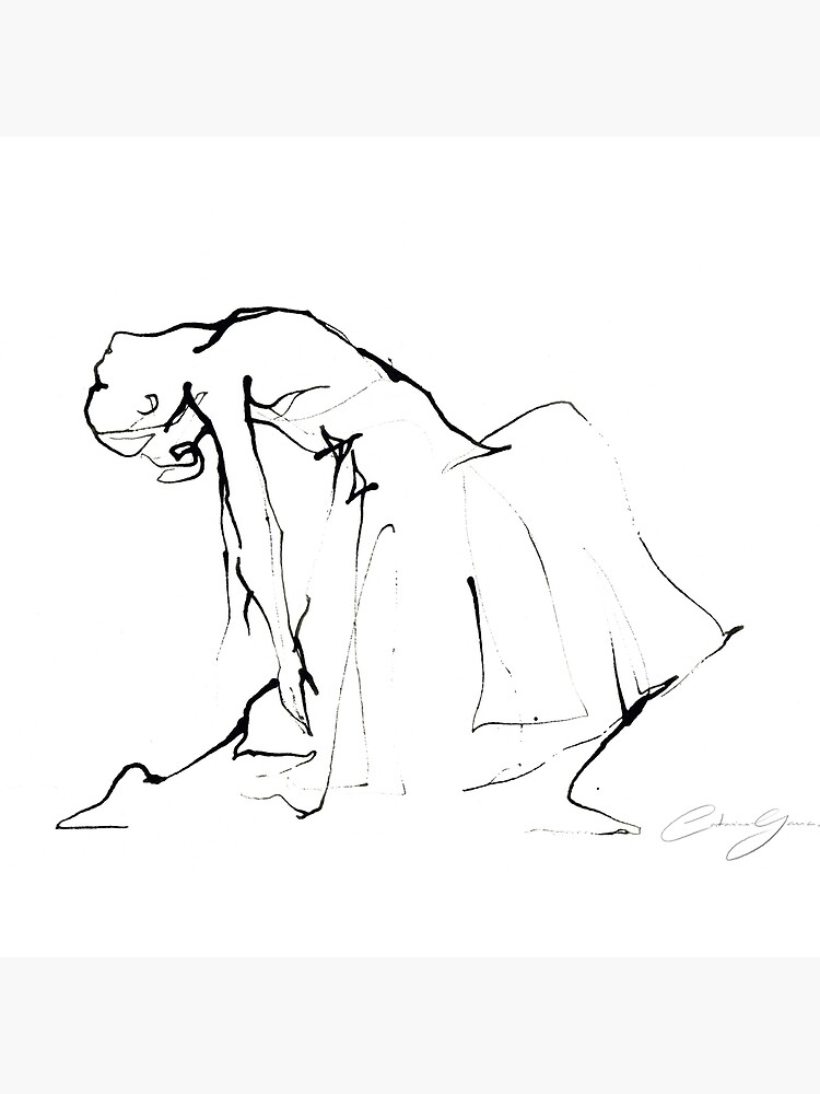Ballet Dance Drawing by CatarinaGarcia