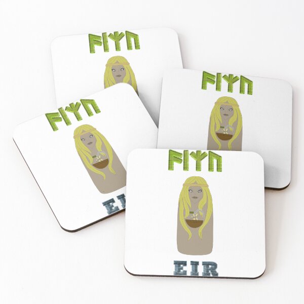 Item preview, EIR Ancient Norse Goddess with Elder Futhark Runes designed and sold by SWATARA.