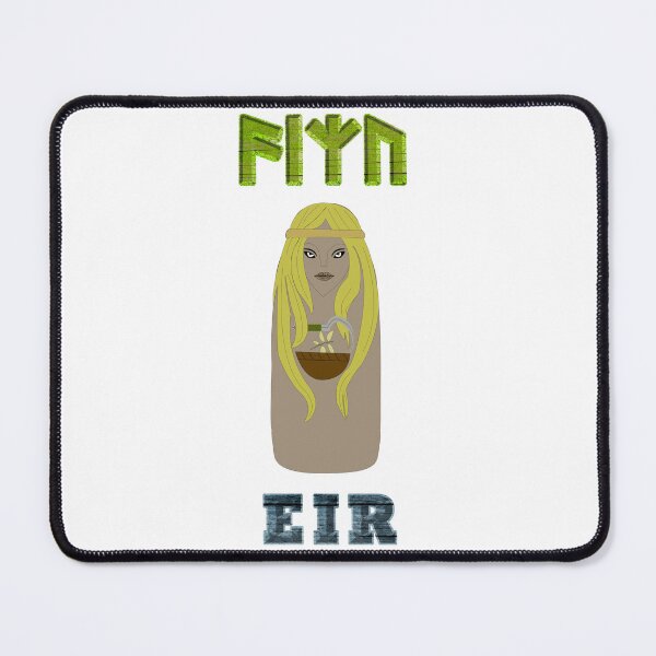 Item preview, EIR Ancient Norse Goddess with Elder Futhark Runes designed and sold by SWATARA.