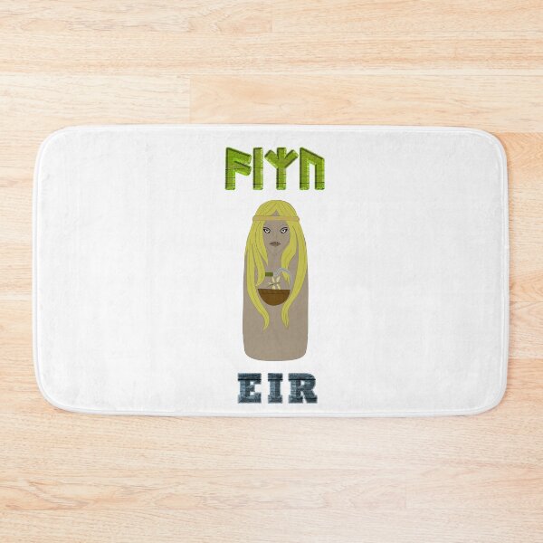 Item preview, EIR Ancient Norse Goddess with Elder Futhark Runes designed and sold by SWATARA.