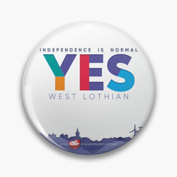 Item preview, YES WEST LOTHIAN: INDY IS NORMAL: BLUE LANDSCAPE designed and sold by YesWestLothian.