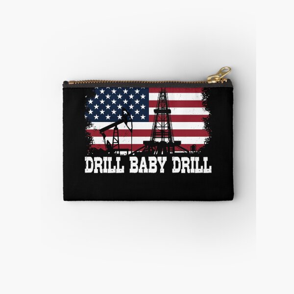 Item preview, Drill Baby Drill American Flag Oilrig Trump Drill Baby Drill Gear designed and sold by DynamicDesign.
