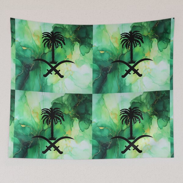 Item preview, Saudi Arabia Emblem Pattern يوم التأسيس المملكة العربية السعودية   اليوم الوطني  designed and sold by ZamZamDesign.