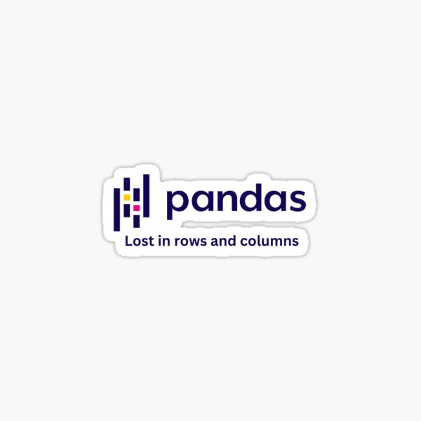 Item preview, Pandas Programming Jokes Lost in Data designed and sold by Sci Data.
