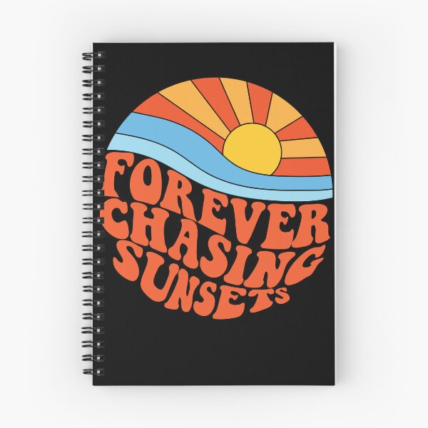Item preview, Forever Chasing Sunsets Retro Beach Chasing Sunsets Gear designed and sold by DynamicDesign.