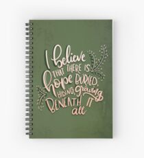 Let The Flames Begin Spiral Notebook