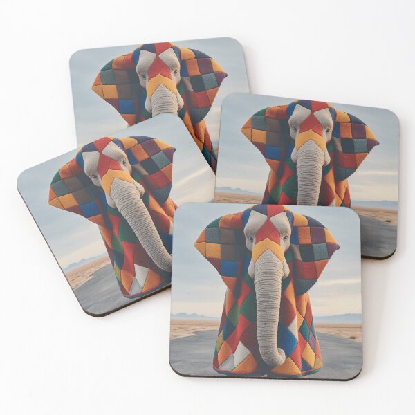 Item preview, Colorful Rainbow Elephant - African Road designed and sold by SuperSeries.