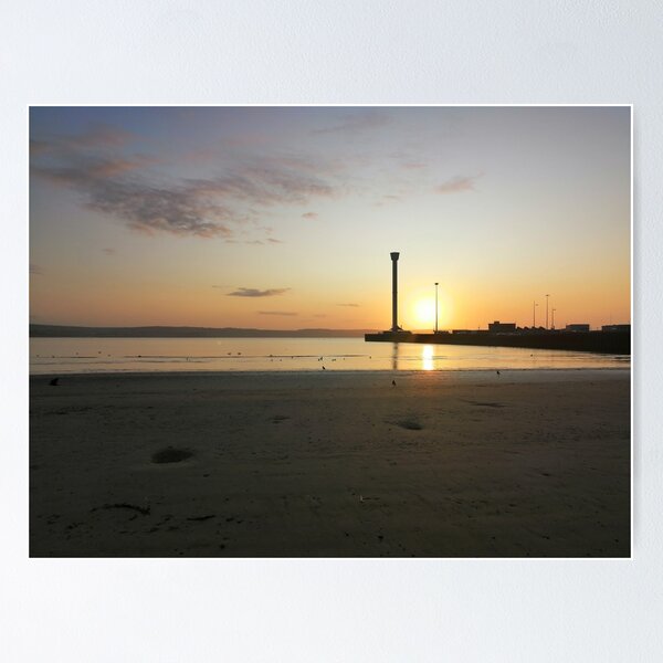 Item preview, Sunrise Weymouth Beach Dorset designed and sold by Marie Clapton.