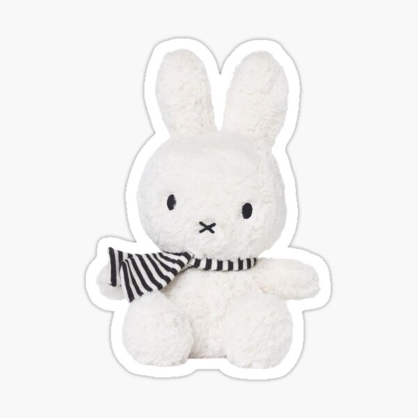 Vintage Miffy Stickers Phone Case_Clear Impact Case - White- flat
