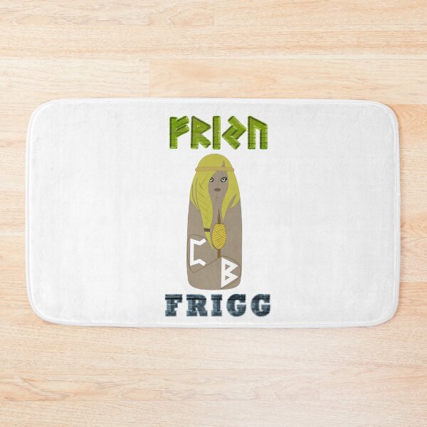 Item preview, FRIGG Ancient Norse Goddess with Elder Futhark Runes designed and sold by SWATARA.