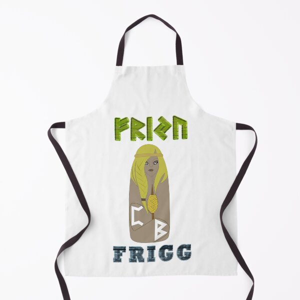 Item preview, FRIGG Ancient Norse Goddess with Elder Futhark Runes designed and sold by SWATARA.