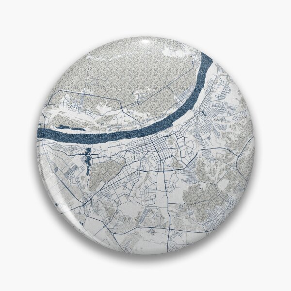 Item preview, Perm City Map of Russia - Coastal designed and sold by deMAP.