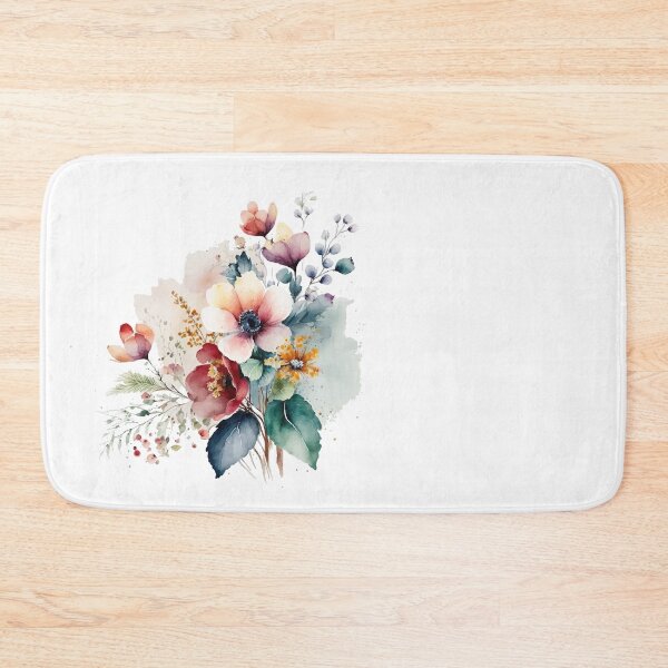 Item preview, Delicate Watercolor Florals in Light Pastel Colors designed and sold by StephanieWard.