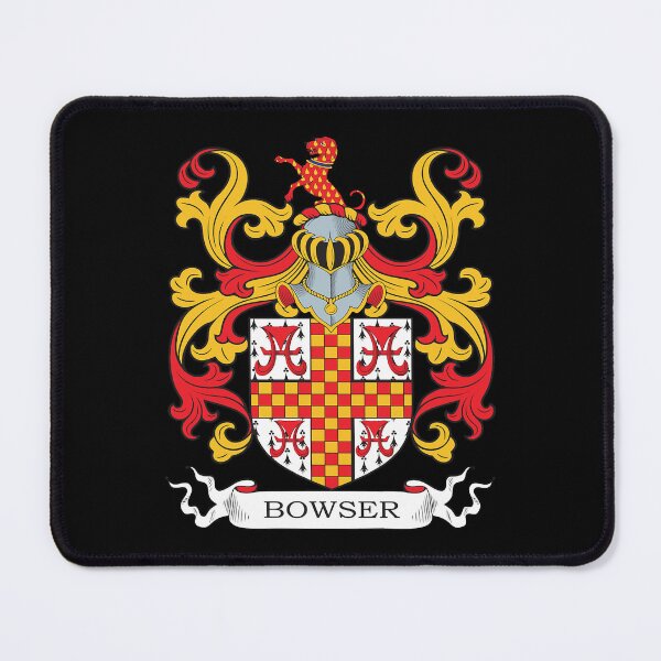 Artikelvorschau, Bowser-Wappen entworfen und verkauft von smakertees.