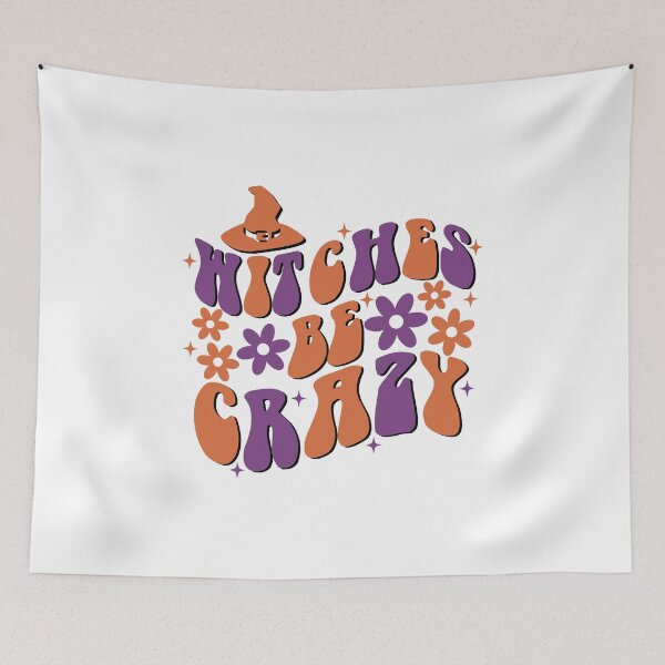 Item preview, Witches Be Crazy Halloween designed and sold by Mani Bindu Vadapalli.