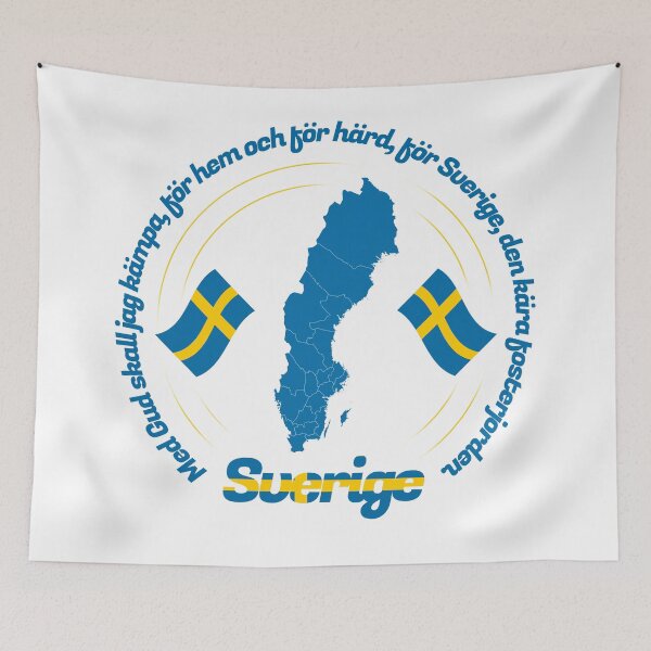 Artikelvorschau, Sverige-Karta-Emblem entworfen und verkauft von PartietRiket.