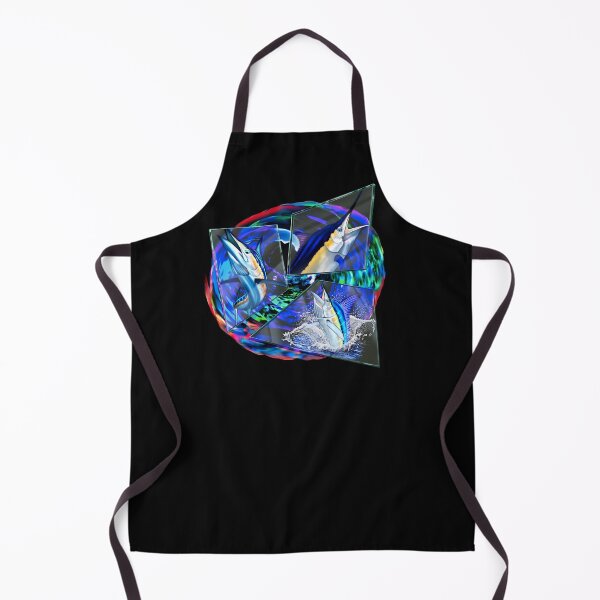 Item preview, Black, Blue and White Marlin Art designed and sold by Color4Nature.
