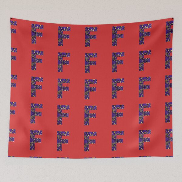Item preview, My Name Starts With F - Design 2 #F #alphabet #spider designed and sold by Propc.