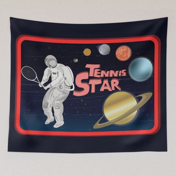 Item preview, TENNIS STAR OF PLANETS-ASTRONAUT designed and sold by Lovesicker.