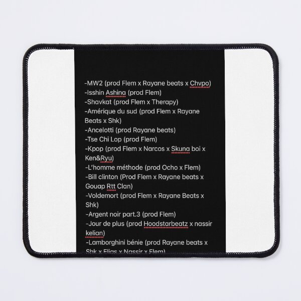 Item preview, TRACKLIST FREEZE CORLEONE ADC designed and sold by khrisxvi.