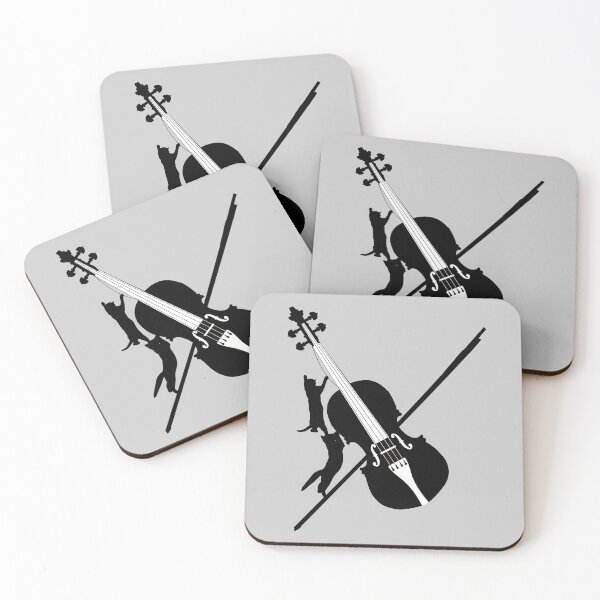 Item preview, Cats Playing On A Violin designed and sold by Primroaddesigns.
