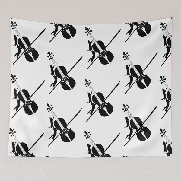 Item preview, Cats Playing On A Violin designed and sold by Primroaddesigns.