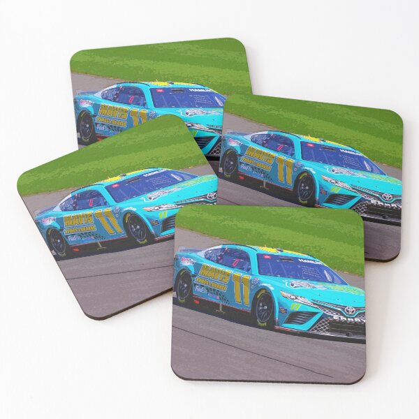 Item preview, Denny Hamlin racing his 2023 Nascar racecar blue livery designed and sold by Rodissimus1984.
