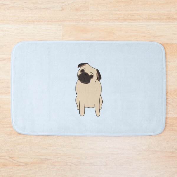Item preview, Cute Pug sitting  designed and sold by Mayarart.