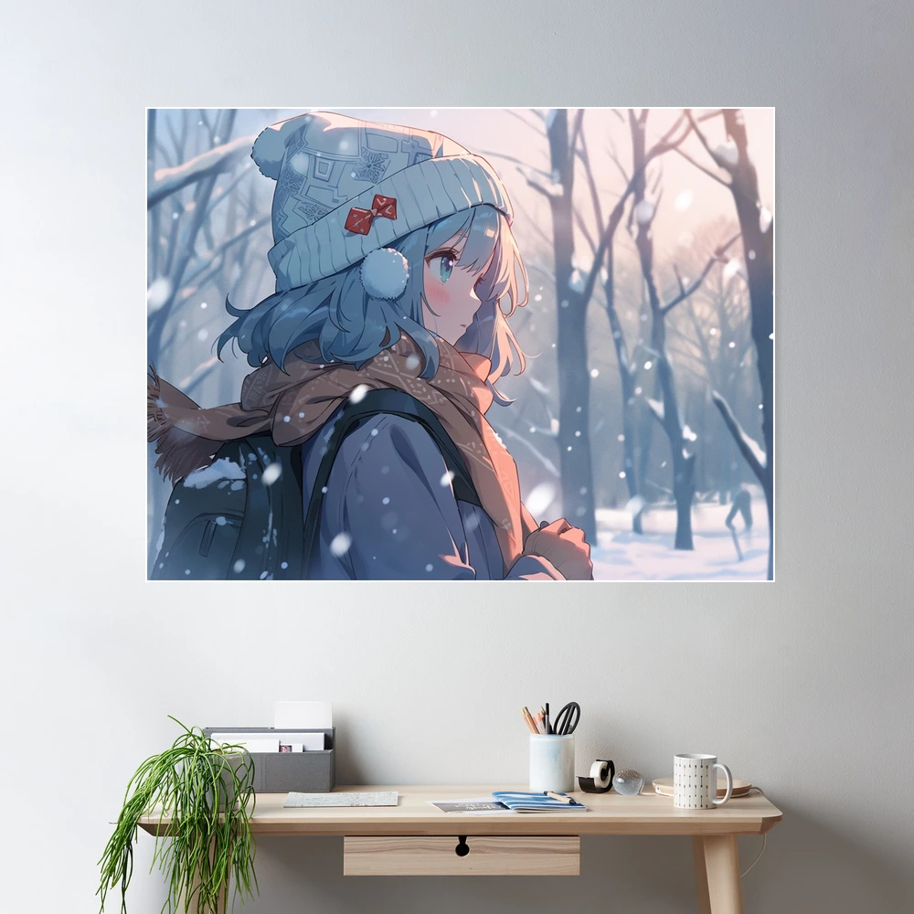 Anime Girl In Winter